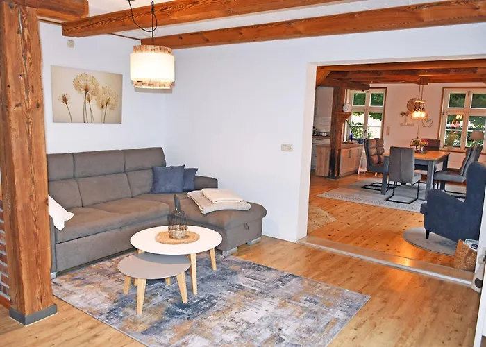 Bauernkaten Mit Terrasse Und Kamin Bei Stahlbrode Falkenhagen (Mecklenburg-Vorpommern)